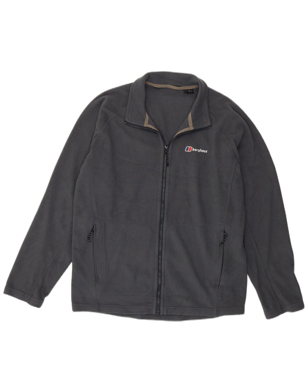 BERGHAUS Veste Polaire Homme UK 40 Large Gris Polyester