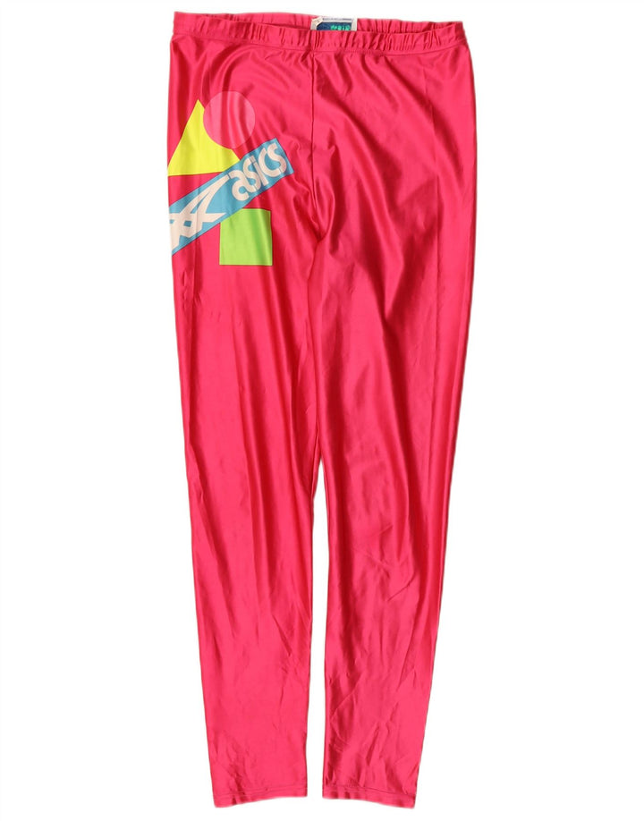 Asics Leggings Graphiques Filles 13-14 ans Grand Rose Polyester