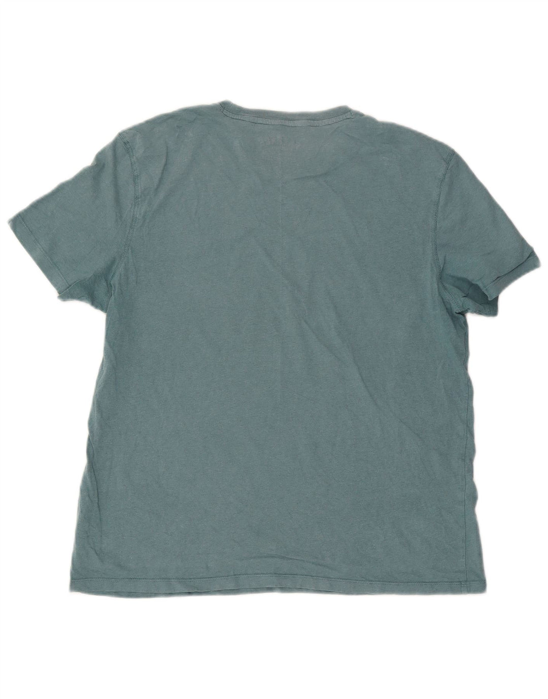 Fat Face T-Shirt Homme Top XL Bleu Coton