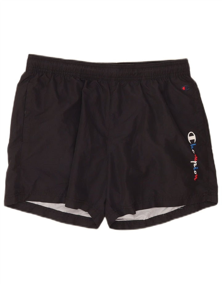 Champion Short de Bain Graphique Homme Petit Noir