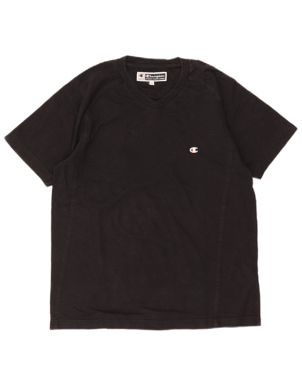 Champion T-Shirt Homme Haut Petit Coton Noir