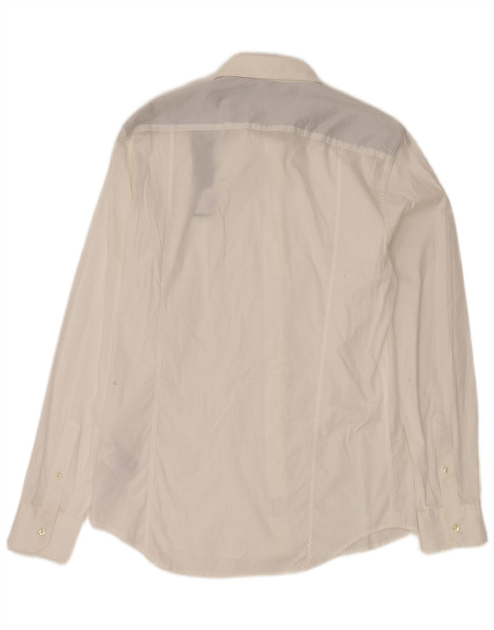 REPLAY Chemise Homme Blanc Moyen Coton