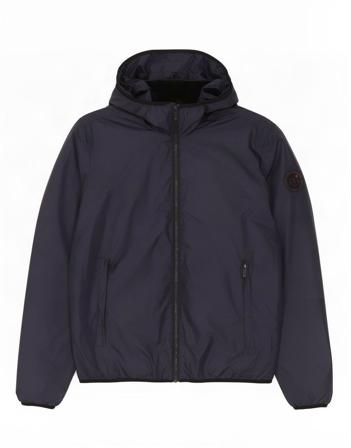 Mistral Veste coupe-vent à capuche pour homme UK 38 Bleu marine moyen Polyester