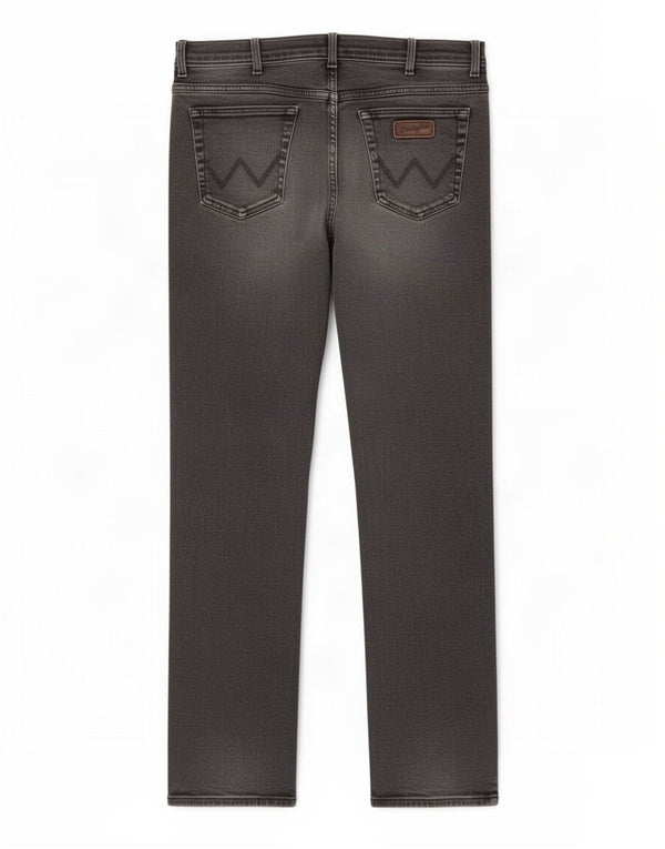 Wrangler Jean Droit Texas Homme W40 L34 Gris Coton