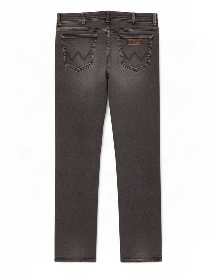Wrangler Jean Droit Texas Homme W40 L34 Gris Coton
