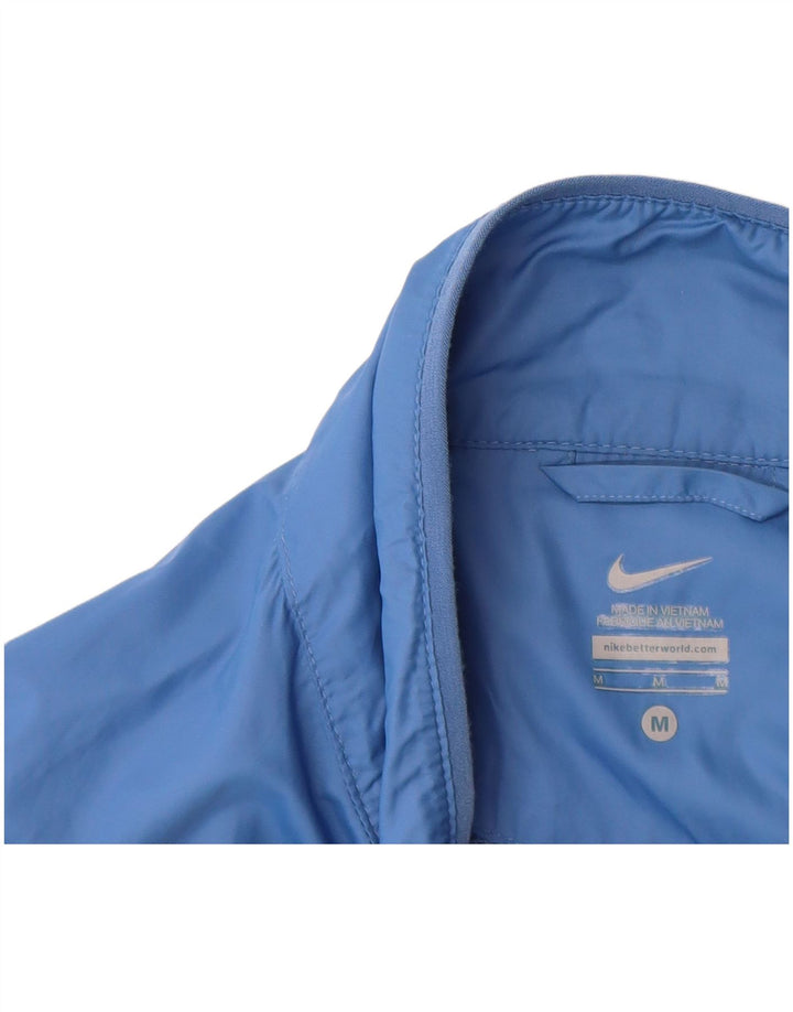 Nike Veste de pluie pour homme UK 38 Bleu moyen Colorblock Nylon