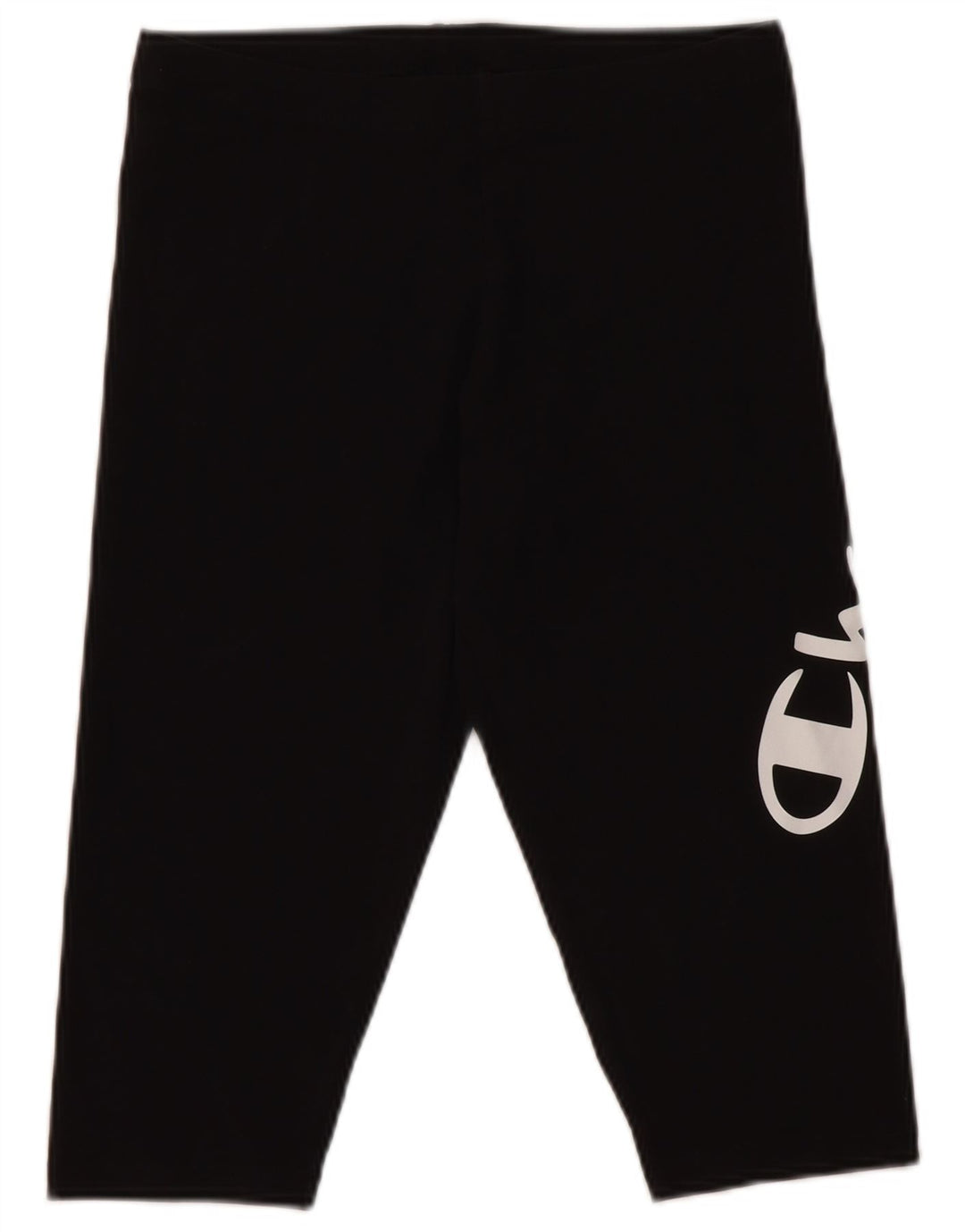 Champion Legging Capri Graphique Femme UK 10 Petit Noir