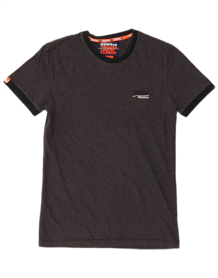 Superdry T-Shirt Homme Petit Gris Coton