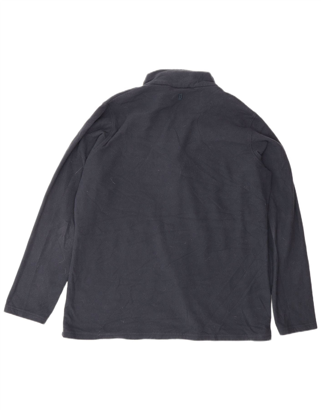 MOUNTAIN WAREHOUSE Pull Polaire Col Zippé Homme XL Bleu Marine Polyester
