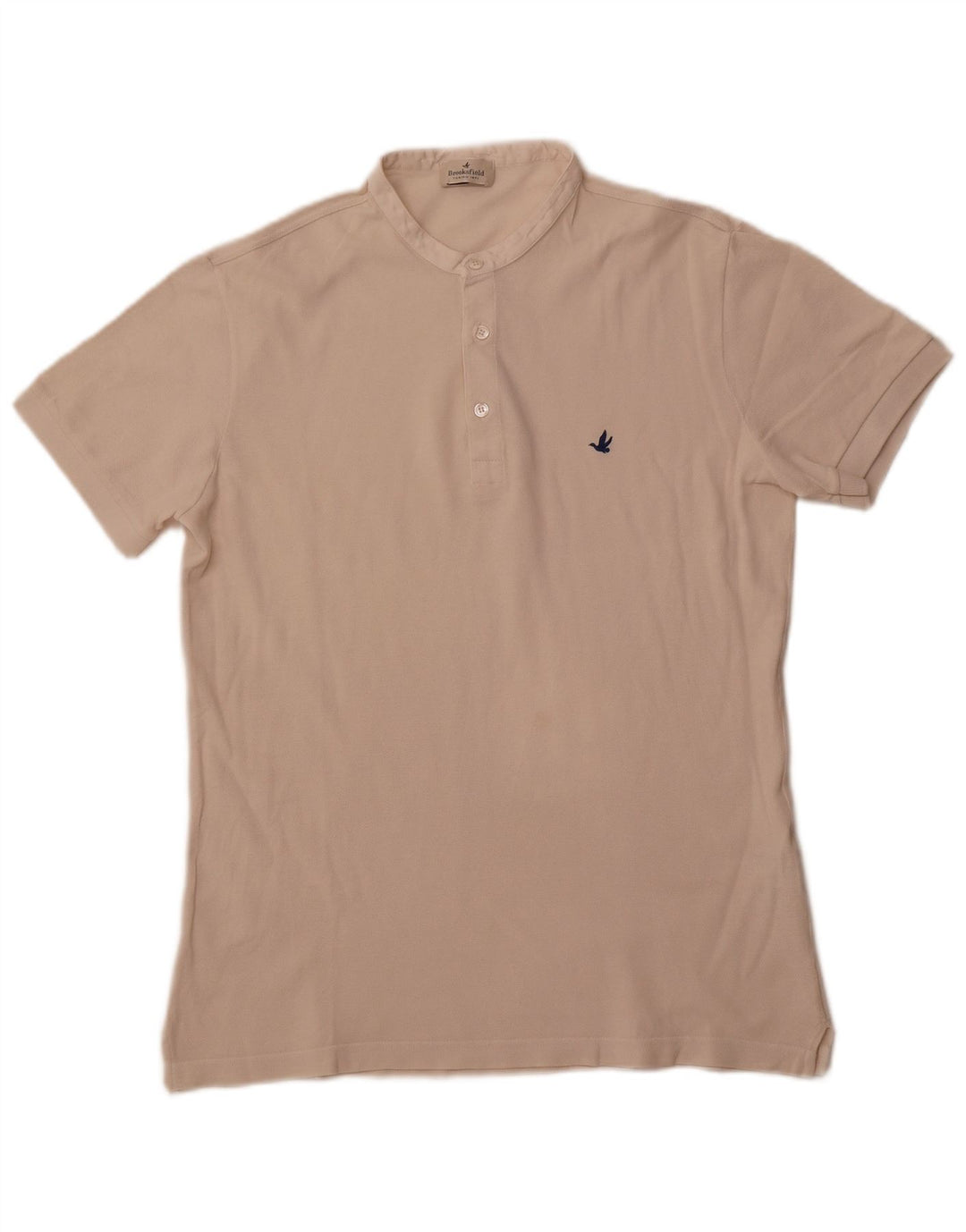 BROOKSFIELD Polo Homme IT 50 Coton Blanc Cassé Moyen