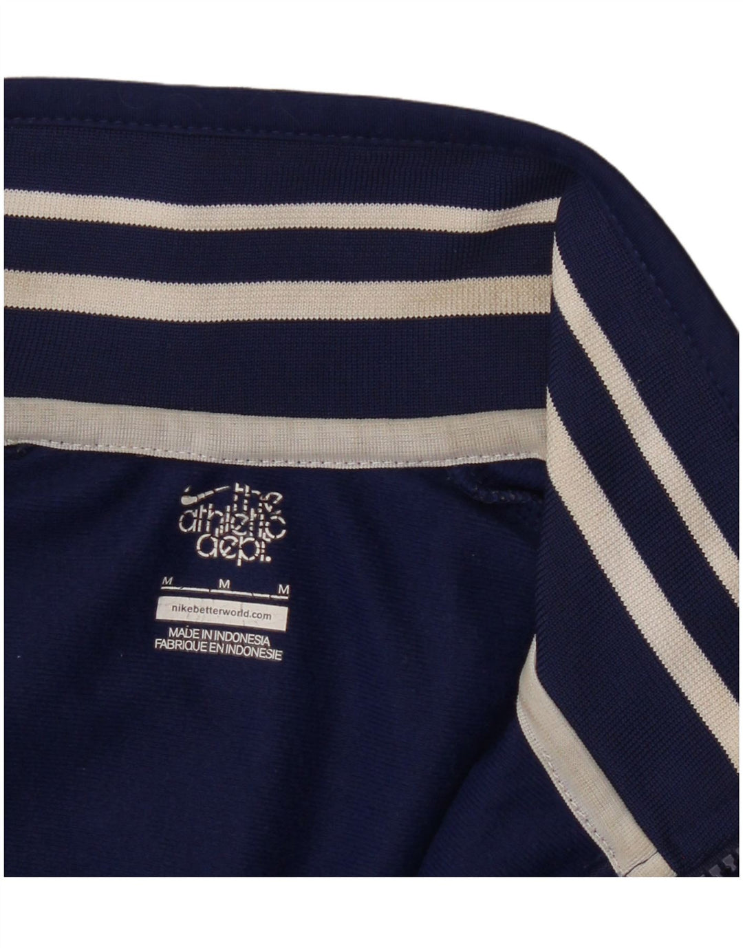 Nike Veste de survêtement graphique pour femme UK 12 Bleu marine moyen