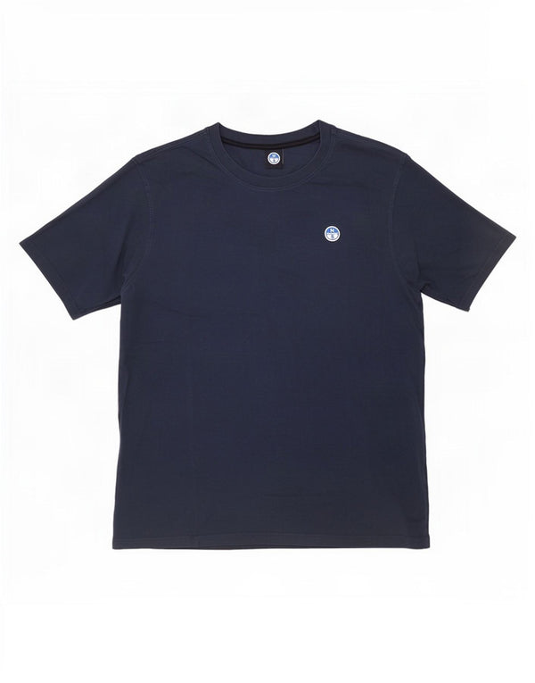 North Sails T-Shirt Homme Top 2XL Bleu Marine Coton