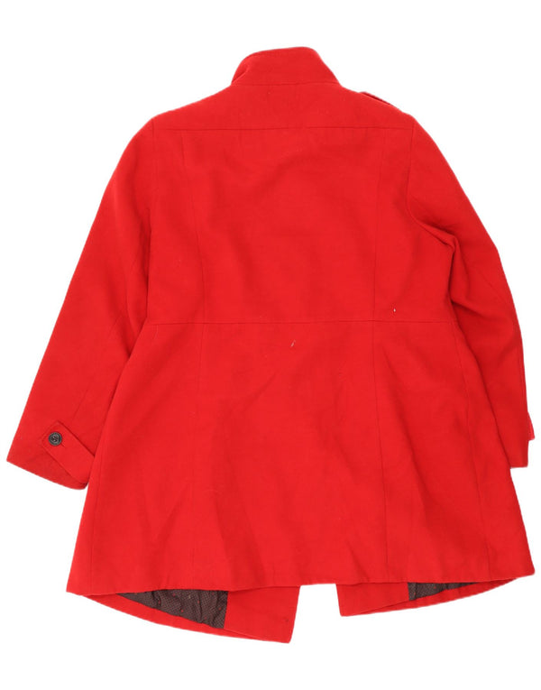 Marks & Spencer Manteau militaire double boutonnage pour femme UK 20 2XL Rouge