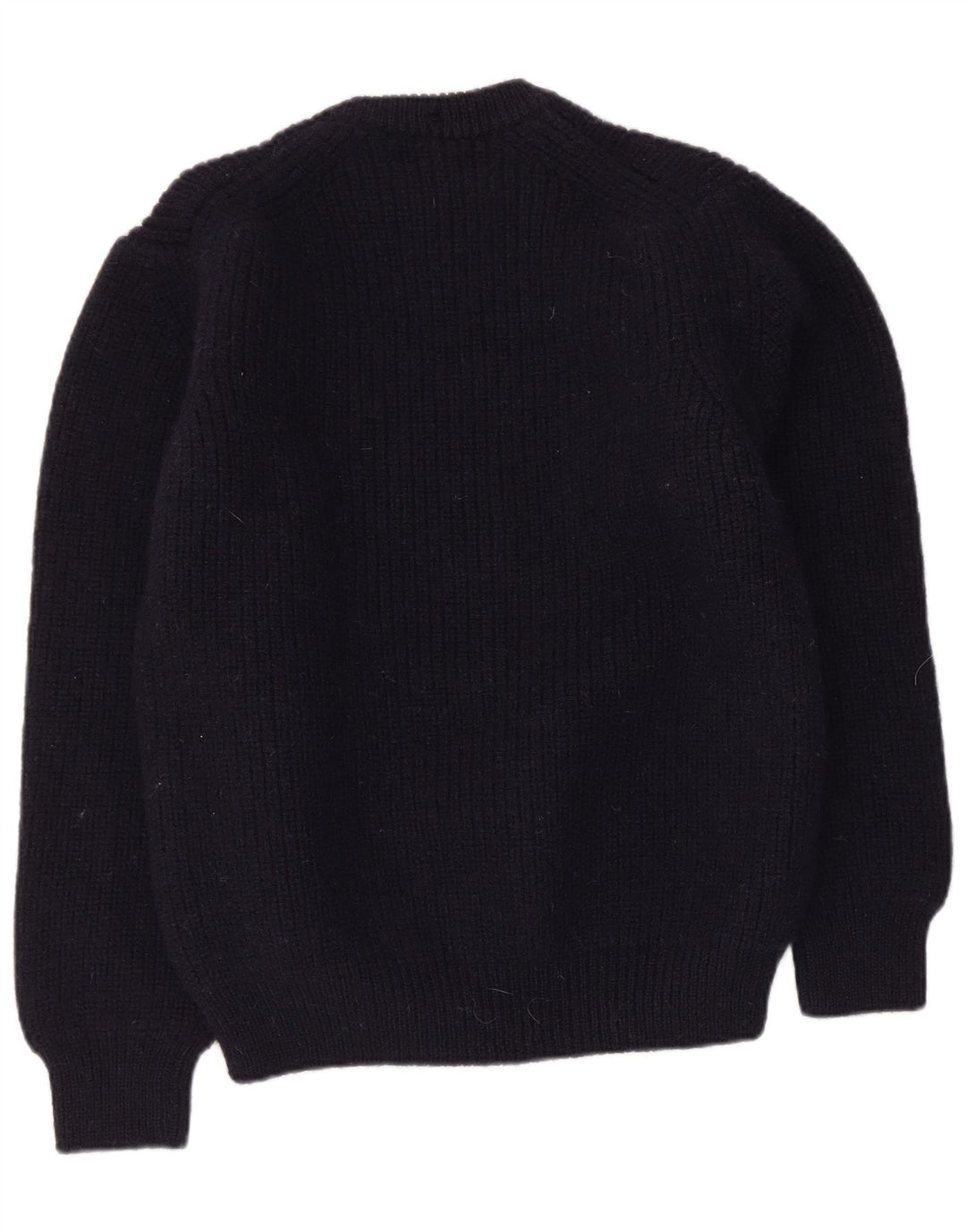 Barbour Pull ras du cou pour homme en laine vierge bleu marine Large