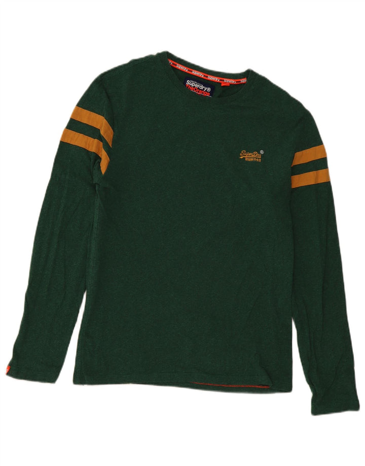 Superdry Haut à manches longues pour hommes, grand vert