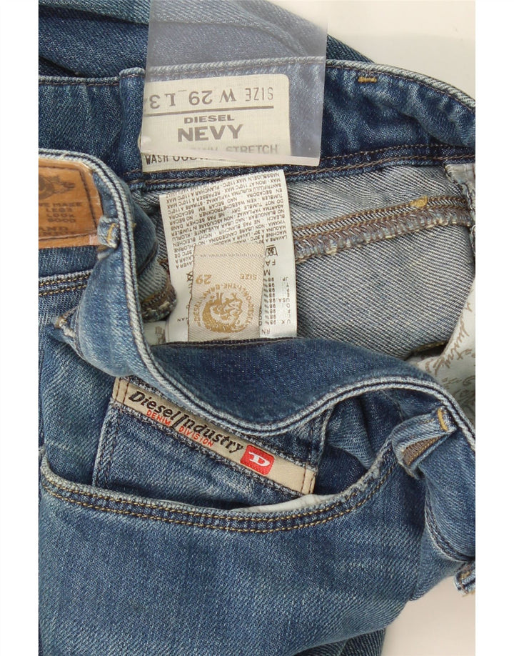 DIESEL Womens Nevy Slim Jeans W29 L31 Blue Cotton Vintage Diesel and Second-Hand Diesel from Messina Hembry 