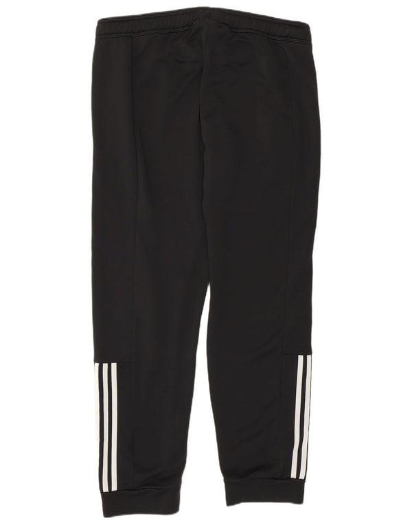 ADIDAS Pantalon de survêtement pour femme Joggers UK 20/22 XL Noir Polyester