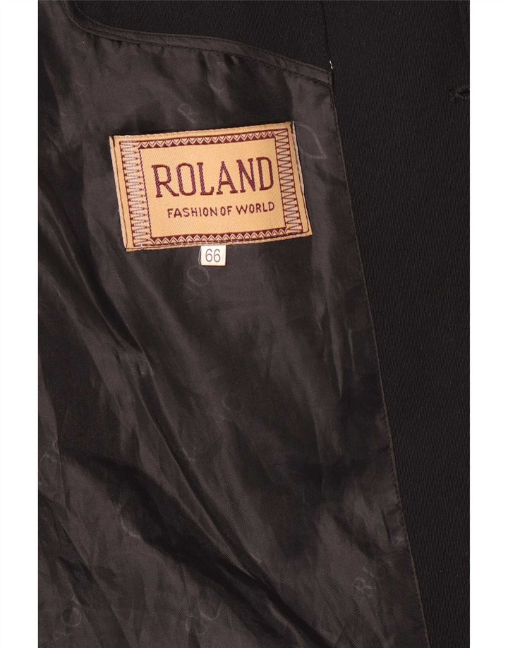 Veste blazer vintage à 3 boutons pour garçon 11-12 ans Noir