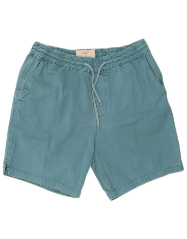 Hollister Short Chino Homme Large W34 Bleu Coton