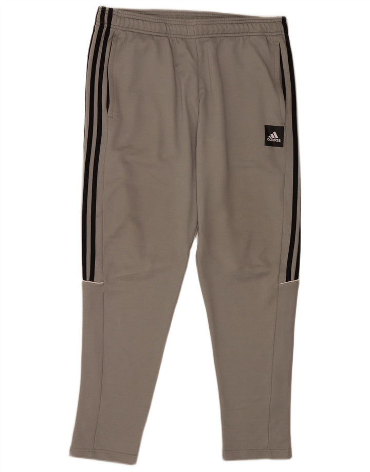 Adidas Pantalon de survêtement pour homme Large Gris Polyester