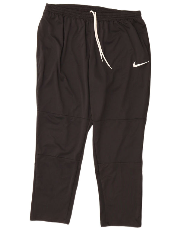 NIKE Pantalon de survêtement Dri Fit pour hommes 2XL Noir Polyester