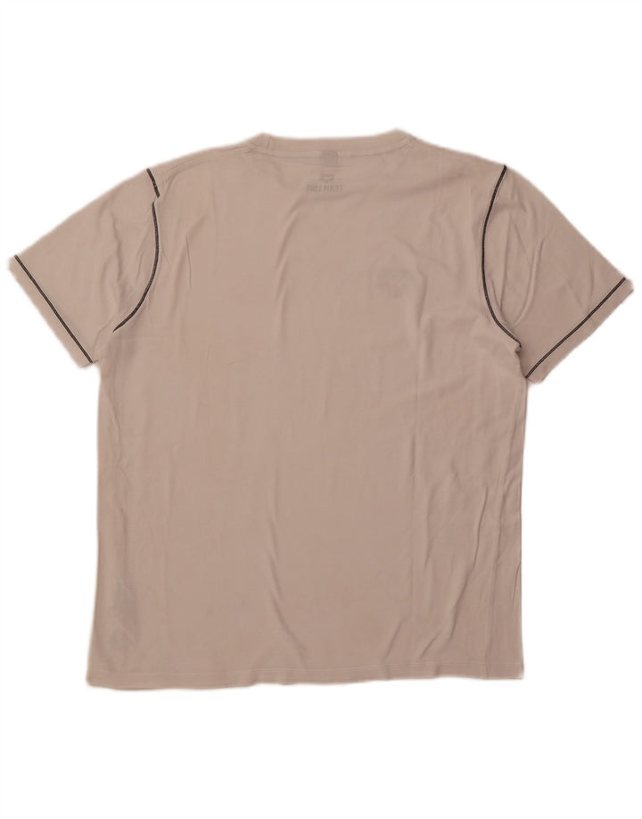 Arena T-Shirt Femme Top UK 12 Medium Blanc Coton