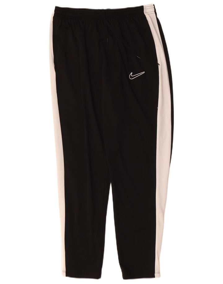 Nike Pantalon de survêtement pour homme Large Noir Colorblock Polyester