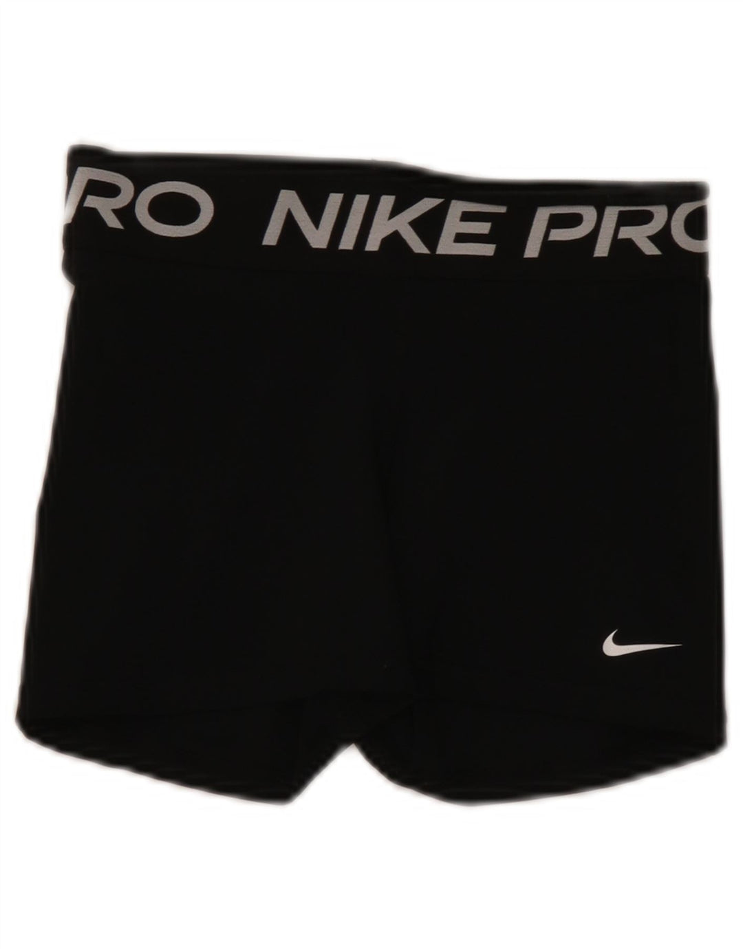 Nike Short de sport Dri Fit Graphic pour femme UK 8 Small Noir Polyester