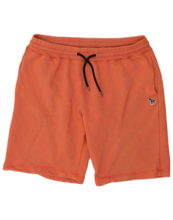 PAUL SMITH Short de Sport Homme 2XL Orange Coton
