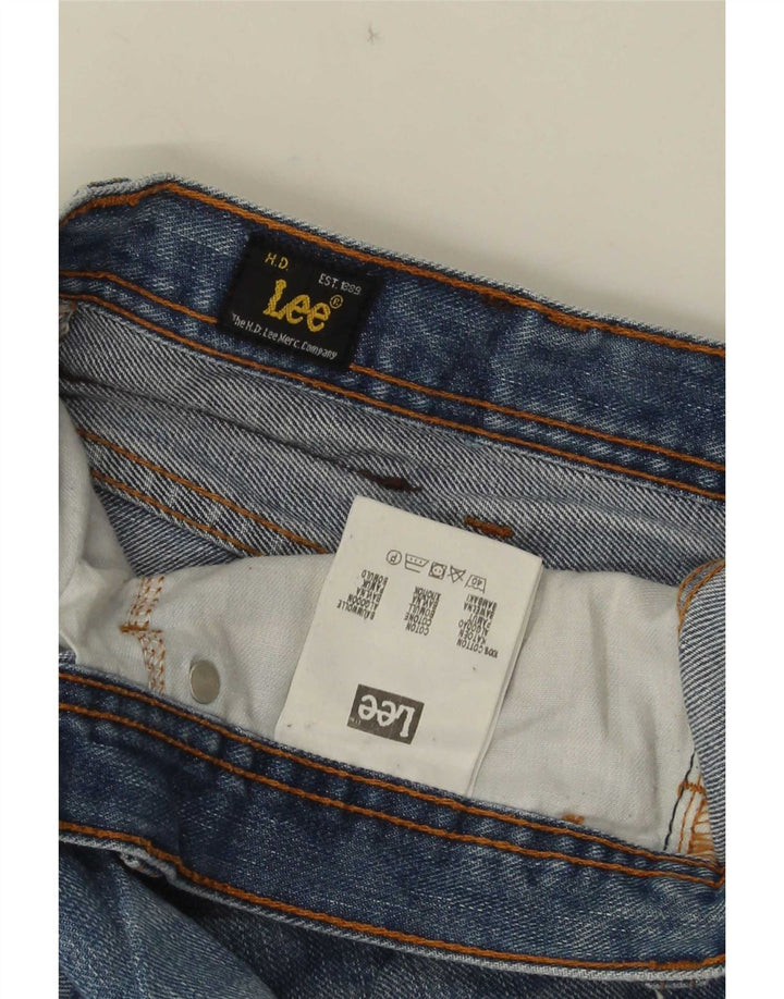 Lee Jean Droit Brooklyn W36 L31 Homme Bleu Coton