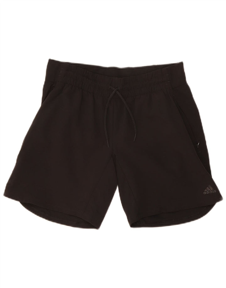 Adidas Climalite Sport Shorts UK 10 Petit Noir Polyester