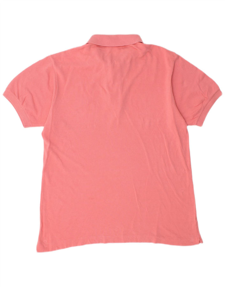Lacoste Polo Homme Taille 4 Coton Rose Moyen