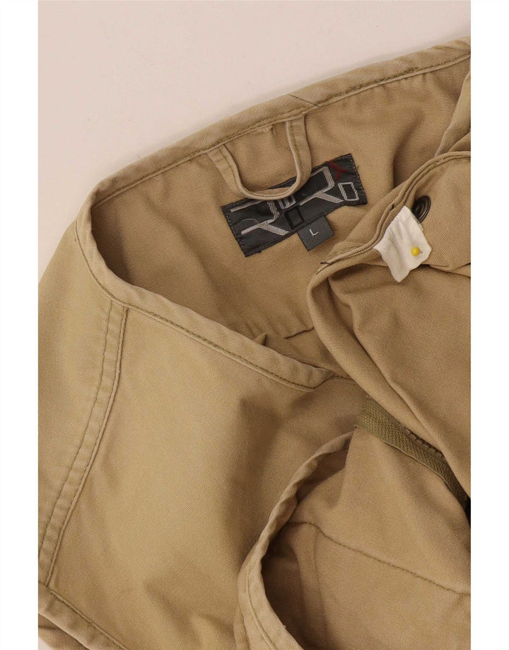 veste utilitaire homme vintage UK 40 Grand coton beige