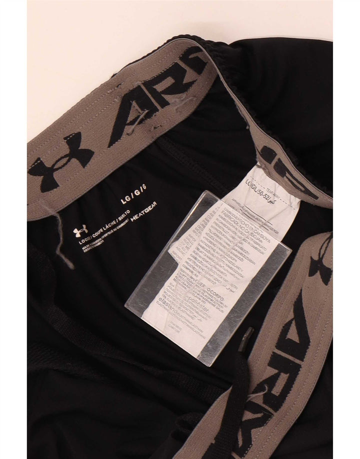 Under Armour Short de Sport Homme Grand Noir Polyester