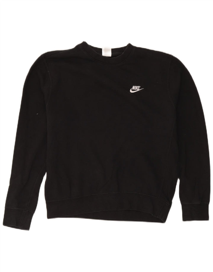 Nike Sweat-shirt en coton noir moyen pour homme