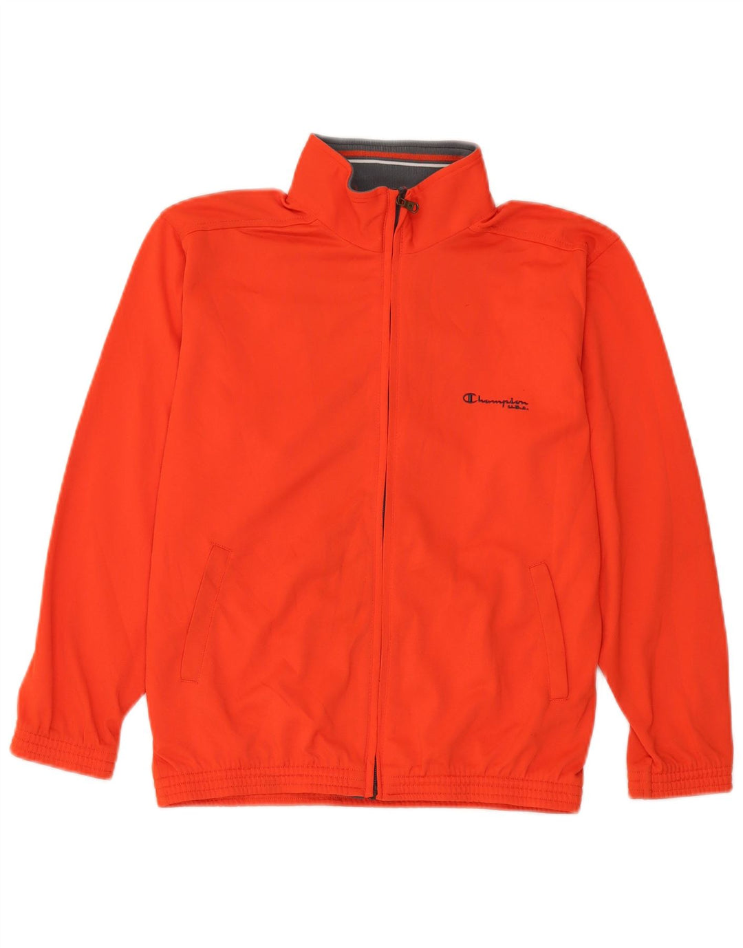 Champion Veste de Survêtement Garçon 11-12 ans Orange Polyester
