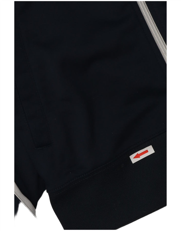 NIKE Veste de survêtement pour homme Petit polyester color block bleu marine