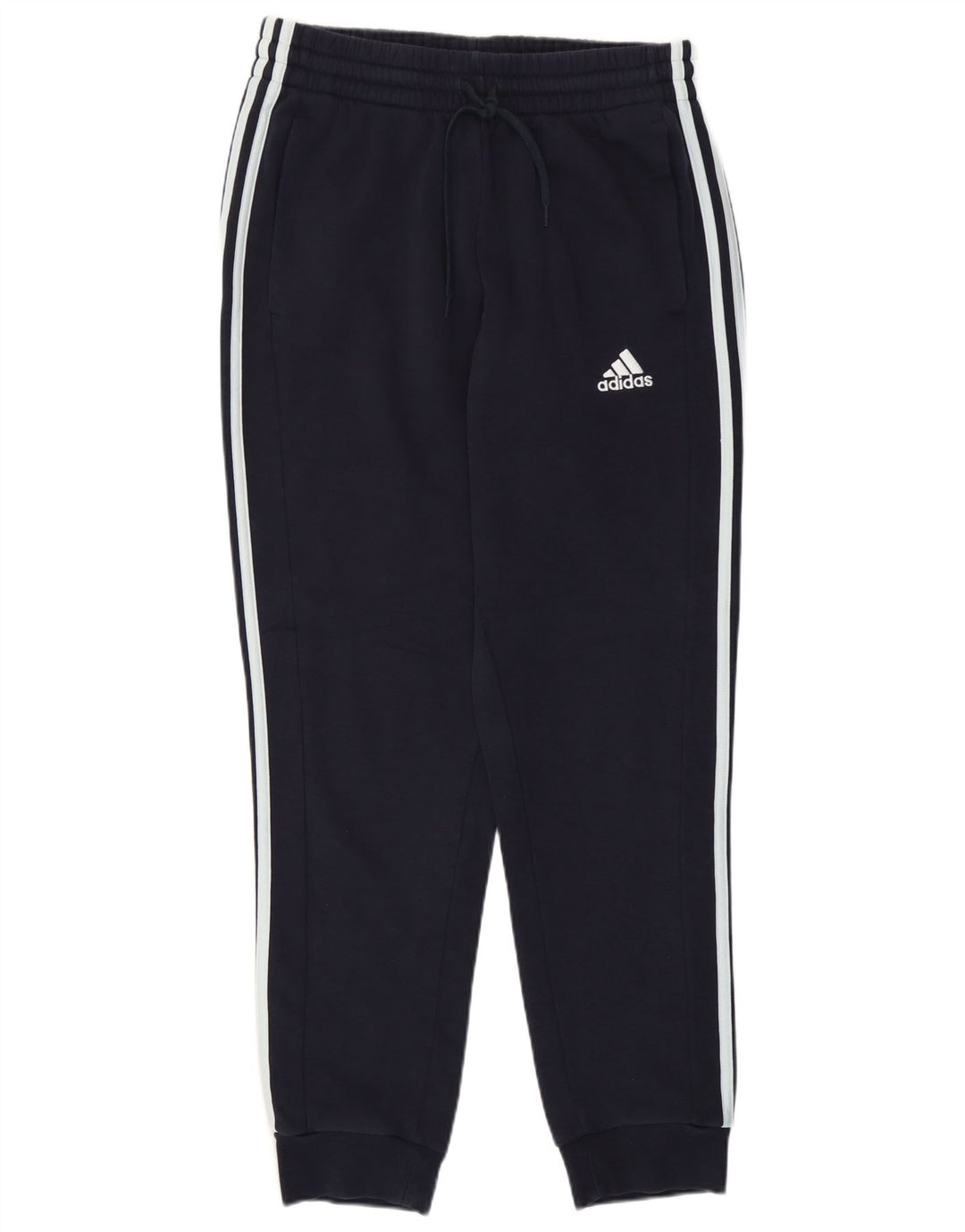 Adidas Pantalon de survêtement pour homme en coton bleu marine moyen