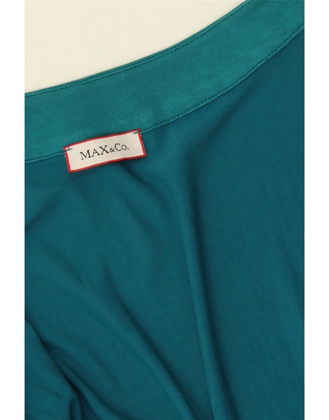 Max & Co. Robe trapèze sans manches pour femme UK 44 Bleu moyen