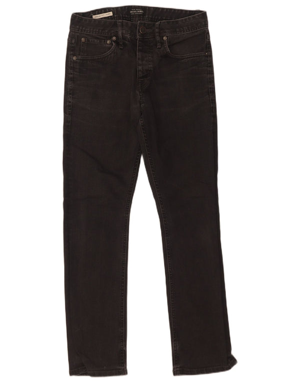 Jack & Jones Jean Droit Clark W29 L30 Homme Noir Coton
