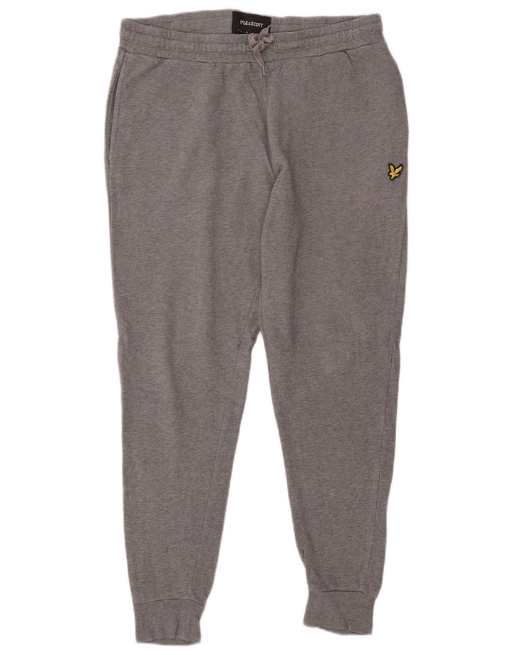 LYLE & SCOTT Pantalon de Survêtement Homme Joggers Large Gris Coton