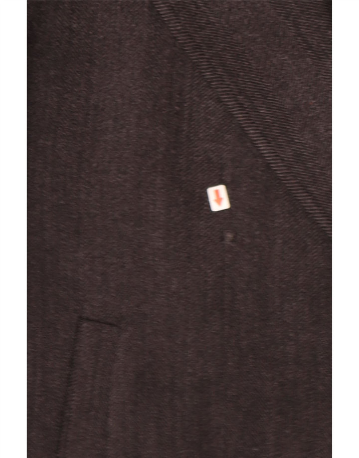 GEOX Manteau Homme UK 46 3XL Gris Laine à Chevrons