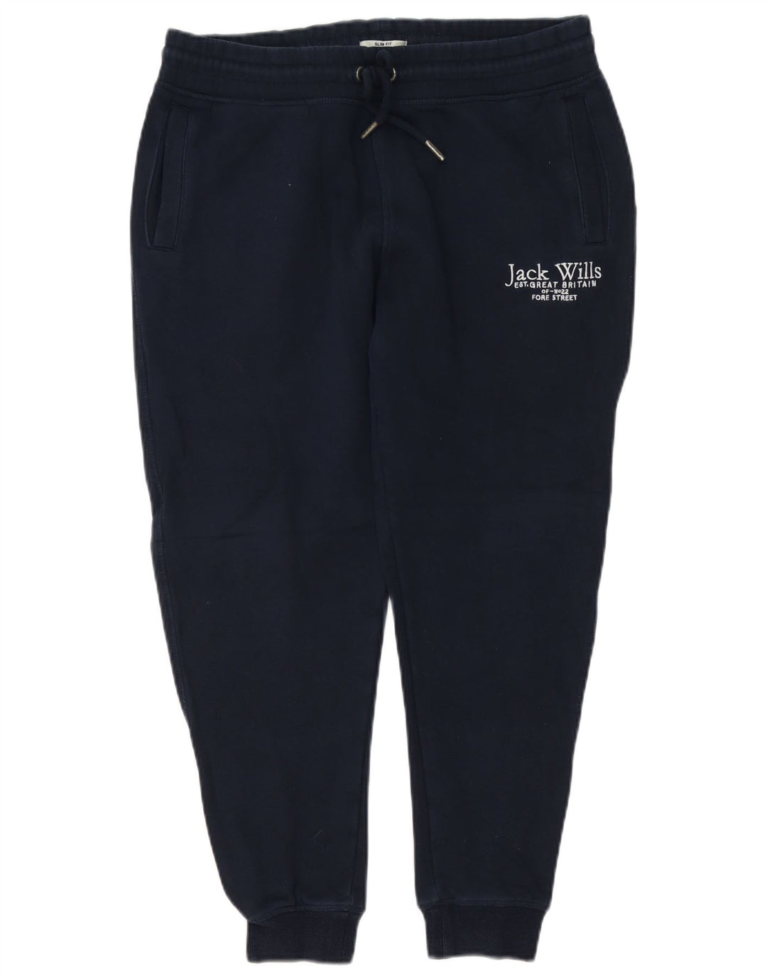 JACK & JONES Pantalon de Survêtement Graphique Joggers Homme Bleu Marine Moyen