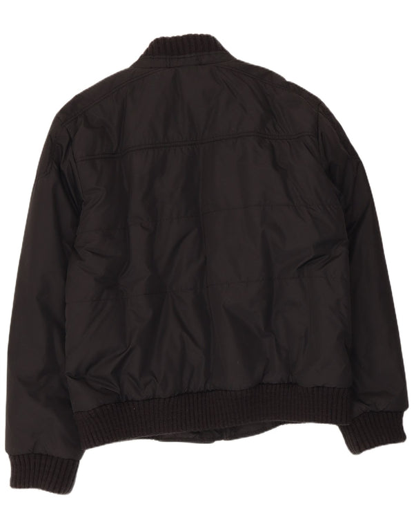 Tommy Hilfiger Veste Bomber Homme UK 44 2XL Nylon Noir