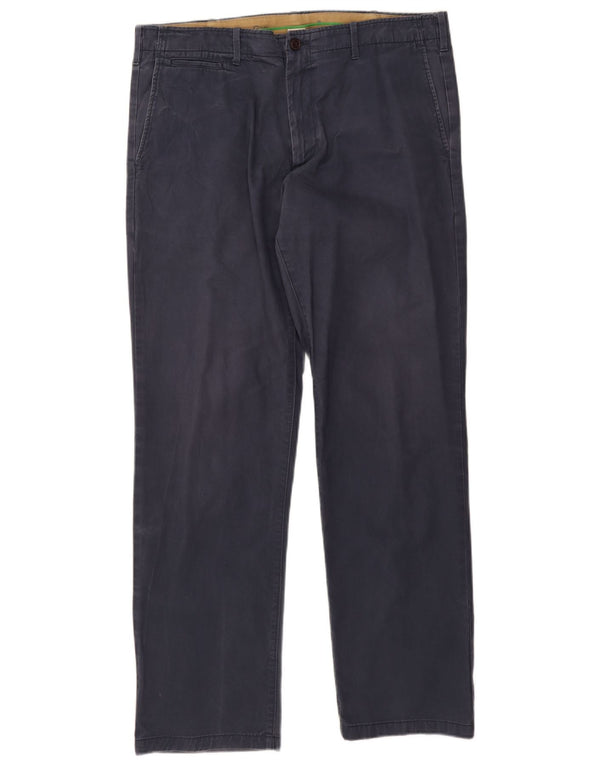 Gap Pantalon Chino Droit Homme W36 L32 Bleu Marine Coton