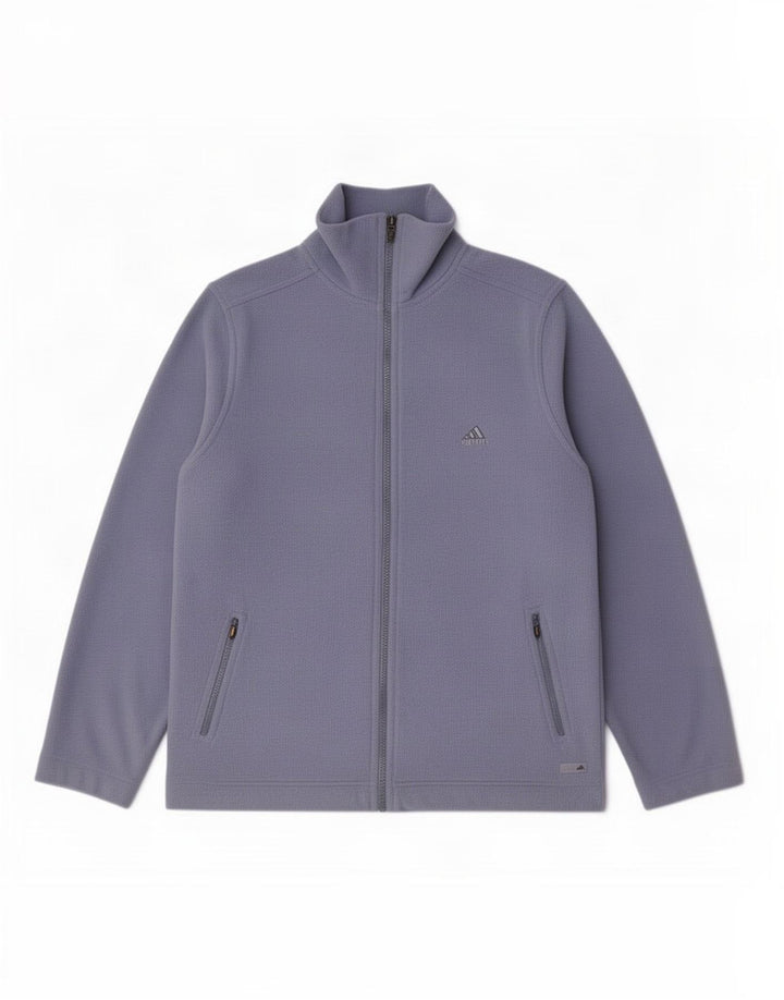 Adidas Veste polaire femme UK 18 XL Bleu Polyester