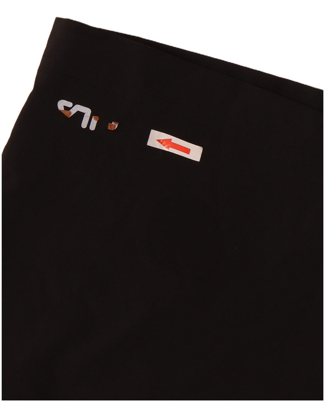 Fila Short de Sport Homme Noir Moyen Polyester