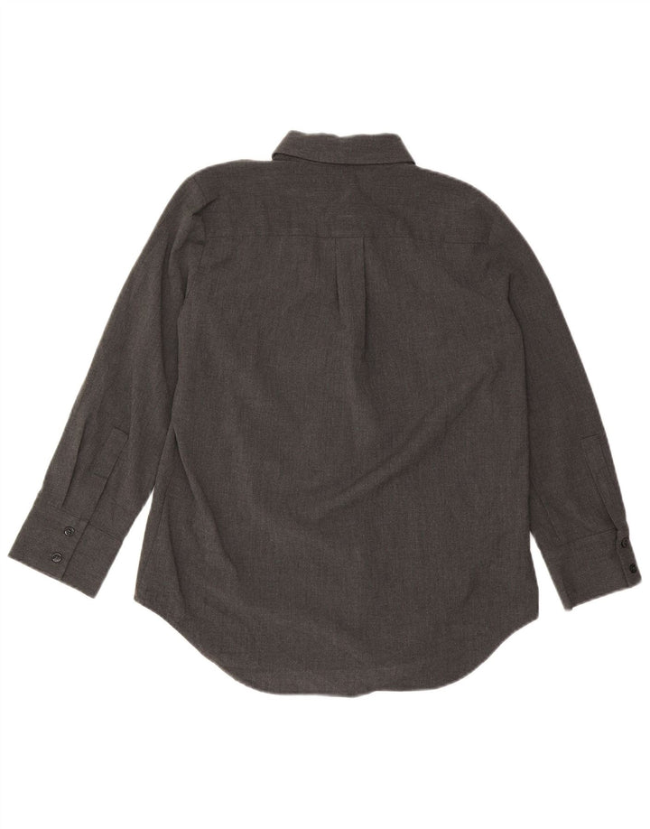 Zara Chemise ample pour femme UK 10 Petit Gris