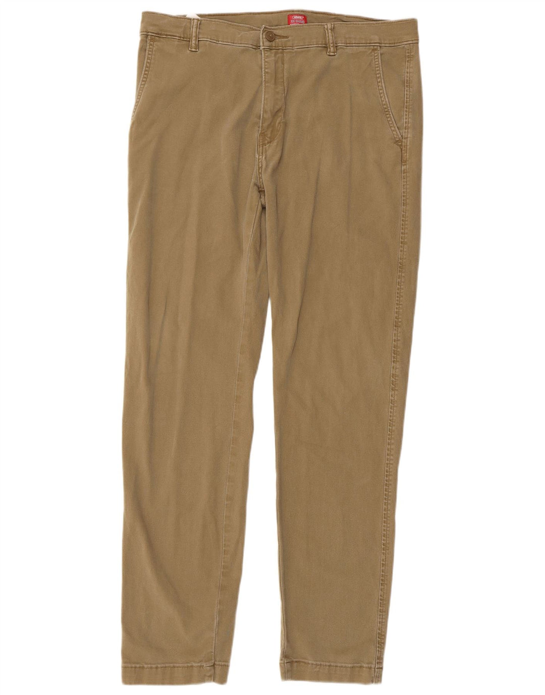 LEVI'S Pantalon Chino Fuselé Standard Homme W34 L31 Coton Beige