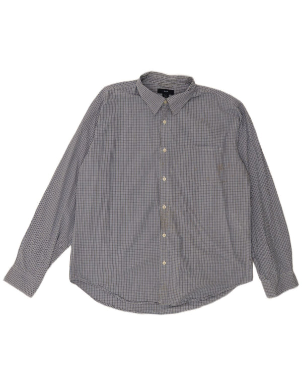 Chemise Homme Gap XL Bleu Carreaux Coton